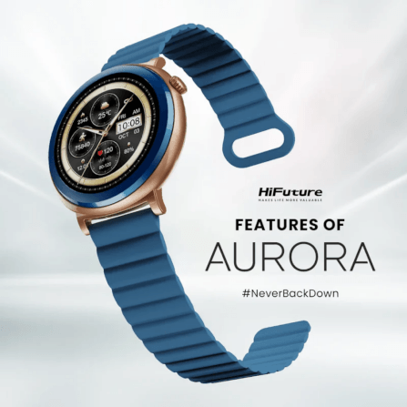 สมาร์ทวอทช์ HIFUTURE AURORA หน้าจอ AMOLED 1.43 นิ้ว สี SILVER_1