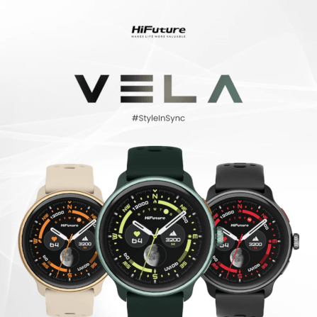 สมาร์ทวอทช์ HIFUTURE VELA มีฟีเจอร์ AI หน้าจอ AMOLED 1.43 นิ้ว สี DARK GREEN_1
