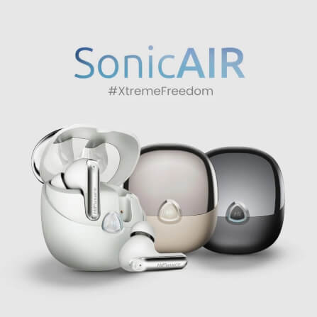 หูฟังไร้สาย HIFUTURE SONICAIR สีขาว_2