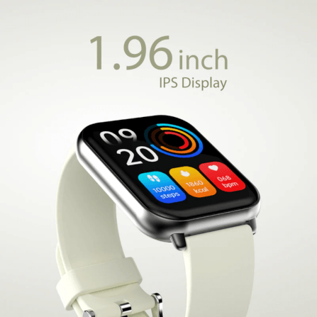 สมาร์ทวอทช์ HIFUTURE ZONE2 หน้าจอ IPS 1.96 นิ้ว สีดำ_2