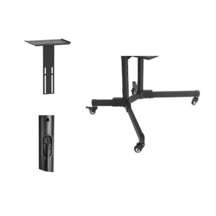 ขาตั้งทีวี MANHATTAN แบบมีล้อเลื่อน รองรับขนาดจอ 37-70 นิ้ว_3