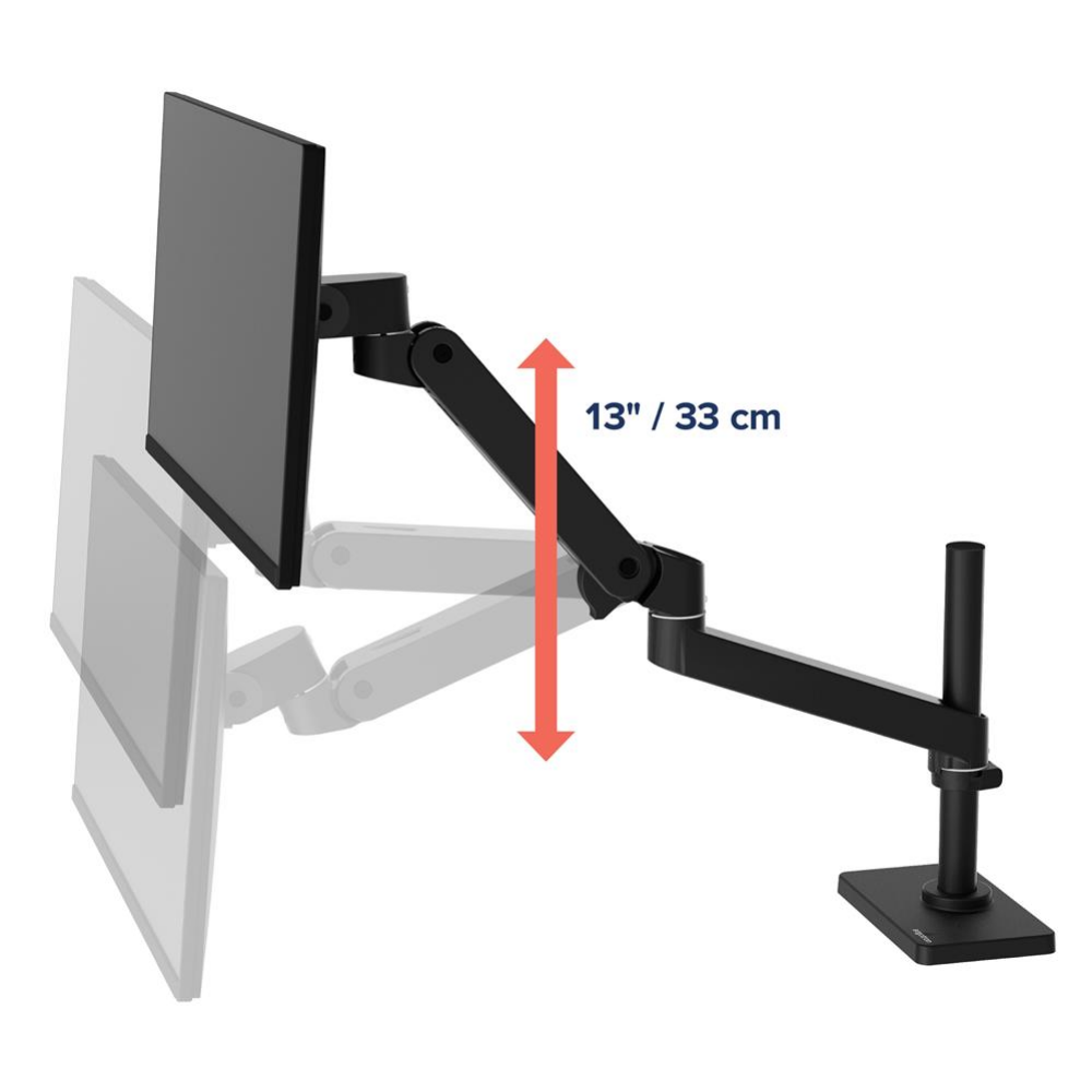 แขนจับจอมอนิเตอร์ ERGOTRON รุ่น LX PRO TALL POLE รองรับจอขนาด 34 นิ้ว สีดำ_3