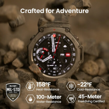 สมาร์ทวอทช์ AMAZFIT T-REX 3 หน้าจอ 1.5