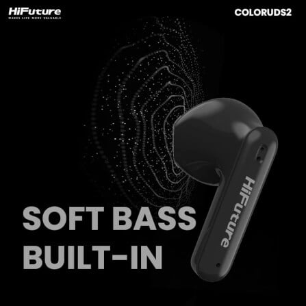 หูฟังไร้สาย HIFUTURE COLORBUDS 2 สีดำ_6