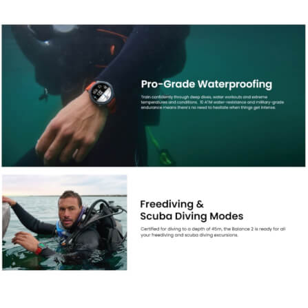 สมาร์ทวอทช์ AMAZFIT BALANCE 2 หน้าจอ 1.5