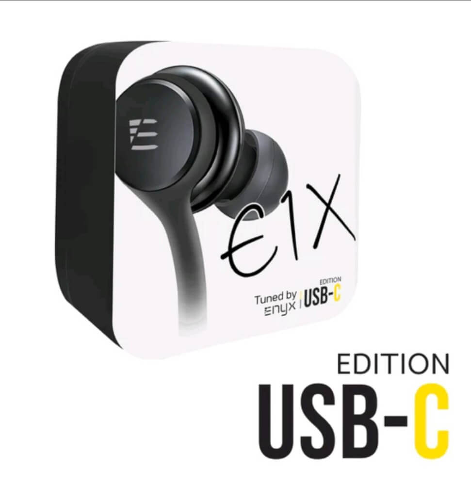 หูฟัง อินเอียร์ ENYX รุ่น E1X 3.5MM และ TYPE-C เสียงดี เบสแน่น ของแท้100% มีไมโครโฟน สายสนทนา เซอร์ราวรอบทิศทาง