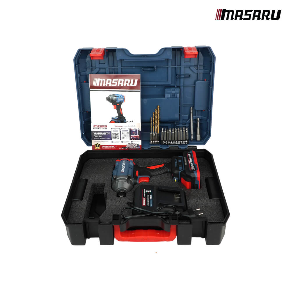 ไขควงกระแทกไร้สาย MASARU รุ่น SCDI-145_8