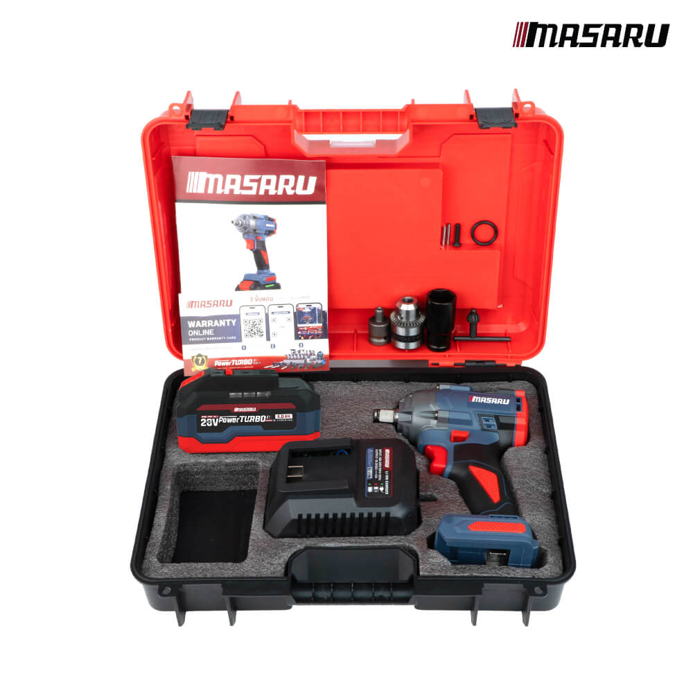 บล็อกกระแทกไร้สาย MASARU รุ่น SCDW-130_8