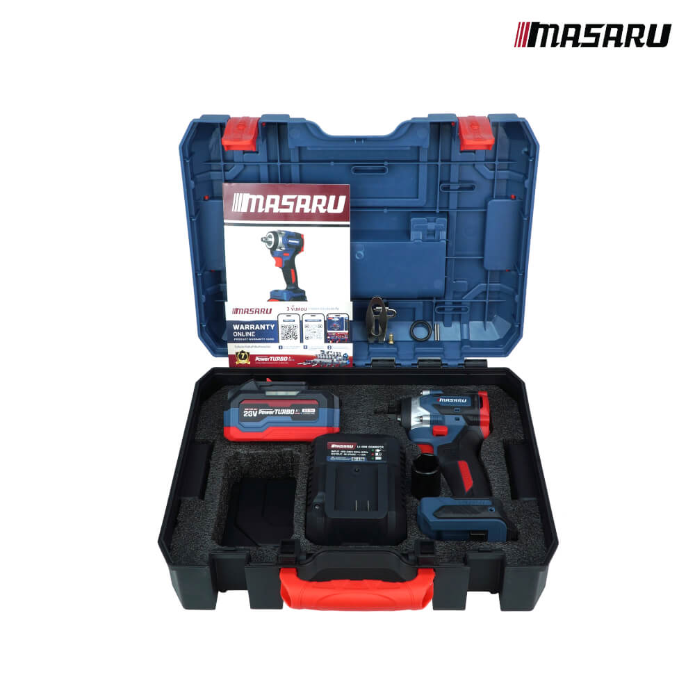 บล็อกกระแทกไร้สาย MASARU รุ่น SCDW-225