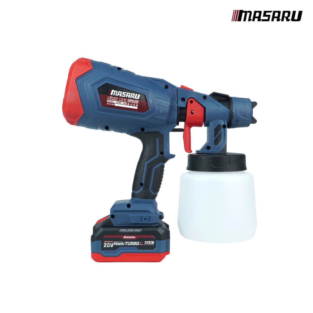 เครื่องพ่นสีไร้สาย MASARU รุ่น SCWG-700 (พร้อมแบตเตอรี่)
