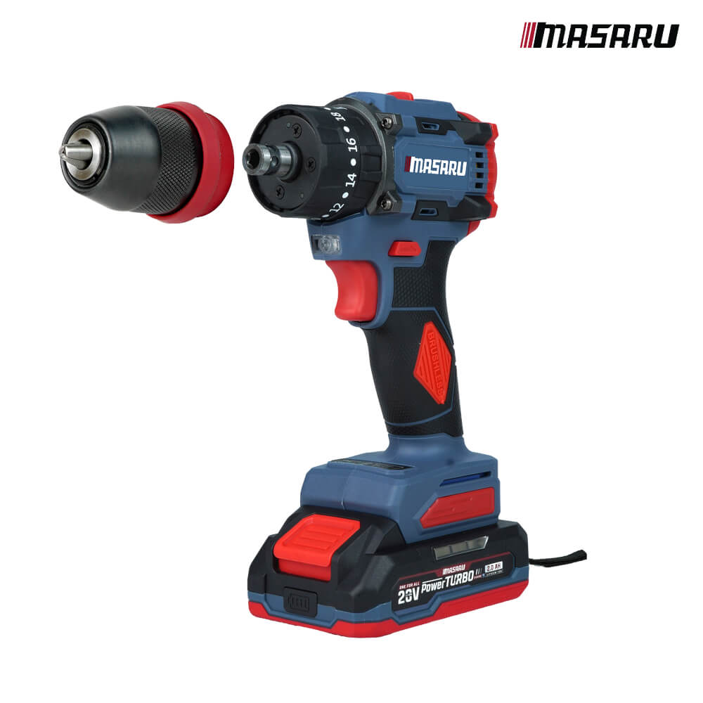 สว่านไขควงคลัตช์กระแทกไร้สาย MASARU รุ่น SCDI-105_0