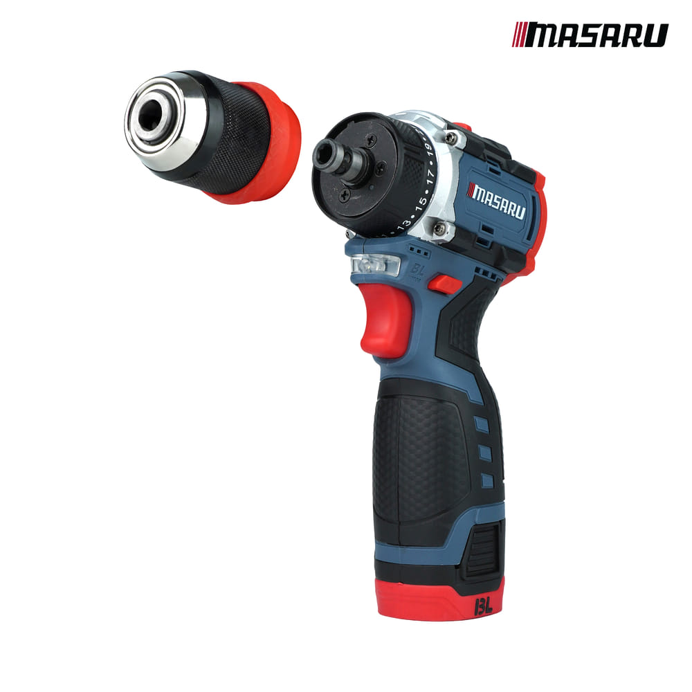 สว่านไขควงคลัตช์กระแทกไร้สาย MASARU รุ่น SCDI-140_0
