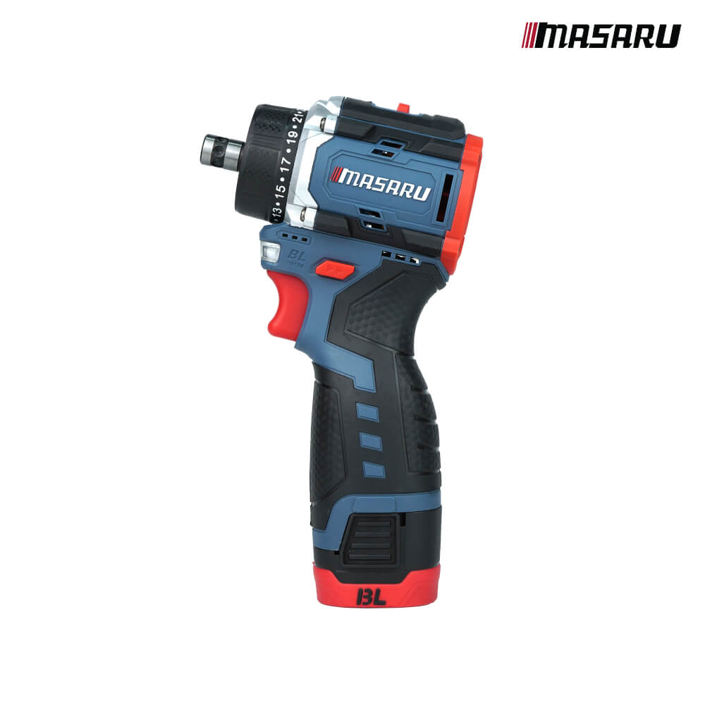 สว่านไขควงคลัตช์กระแทกไร้สาย MASARU รุ่น SCDI-140_1