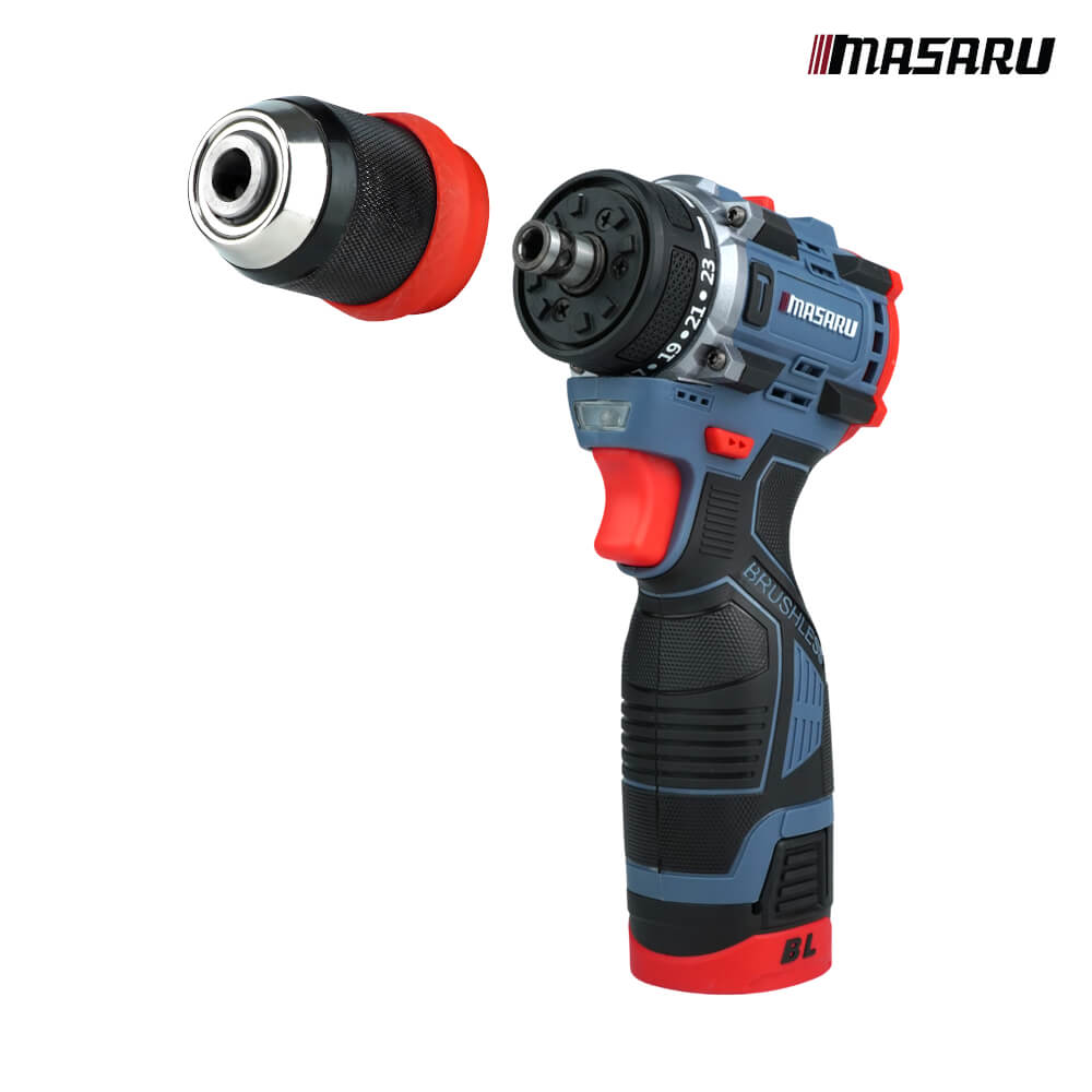 สว่านไขควงคลัตช์ MASARU รุ่น SCDS-190 (เฉพาะตัวเครื่อง)_1