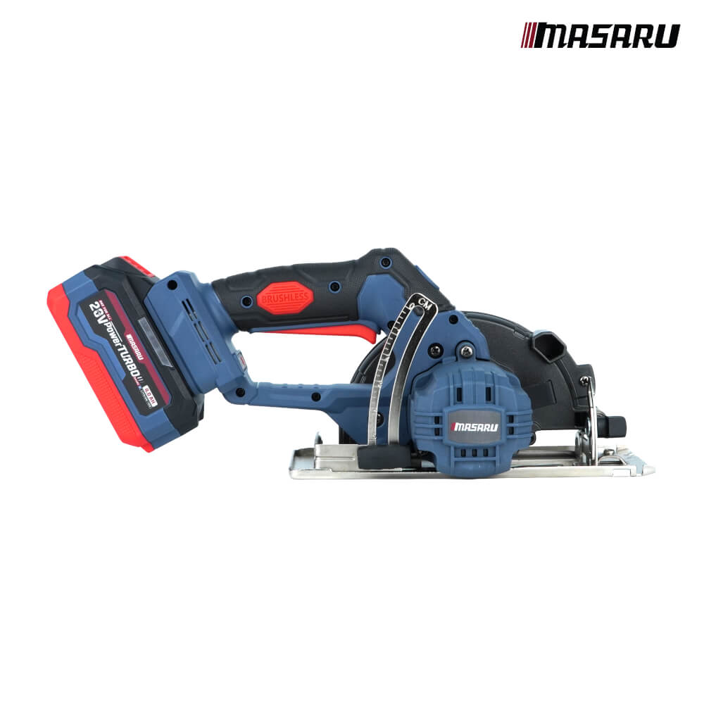 เลื่อยวงเดือนไร้สาย MASARU รุ่น SCSC-400 (พร้อมแบตเตอรี่และแท่นชาร์จ)
