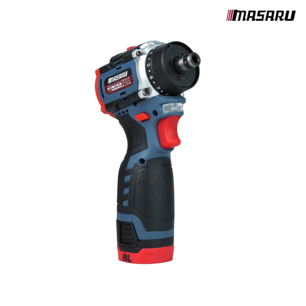สว่านไขควงคลัตช์กระแทกไร้สาย MASARU รุ่น SCDI-140_6