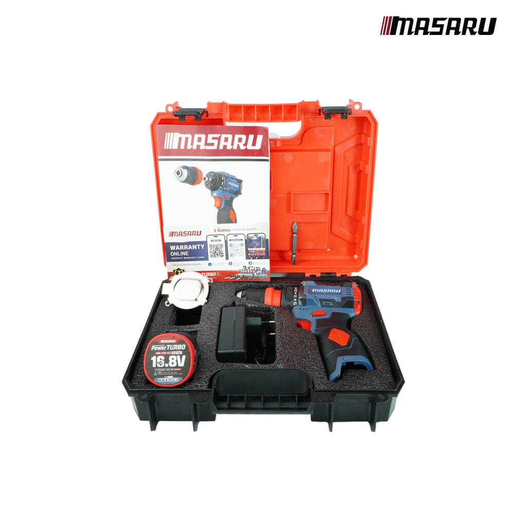 สว่านไขควงคลัตช์ MASARU รุ่น MSR-CD204_8