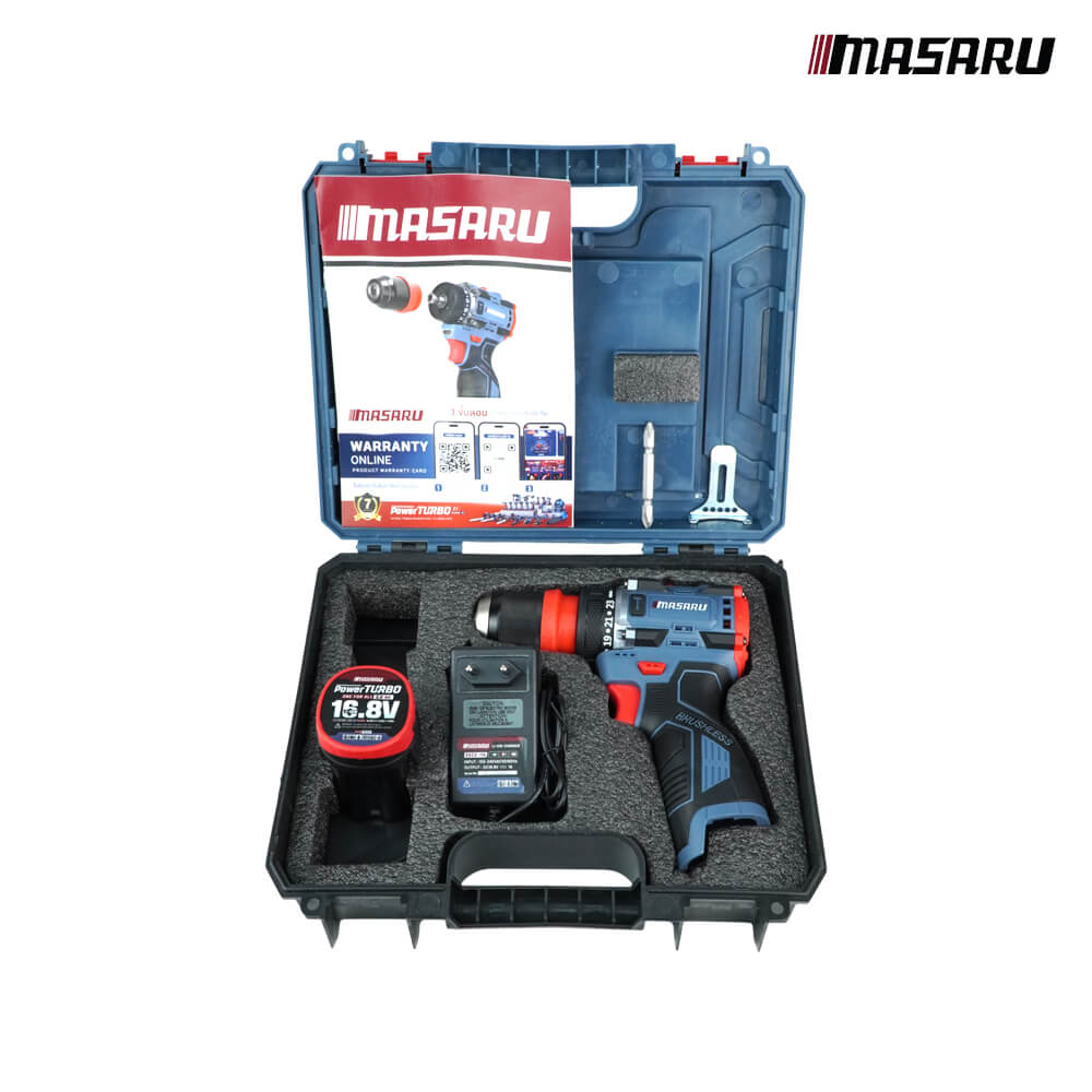 สว่านไขควงคลัตช์ MASARU รุ่น SCDS-190 (เฉพาะตัวเครื่อง)_9