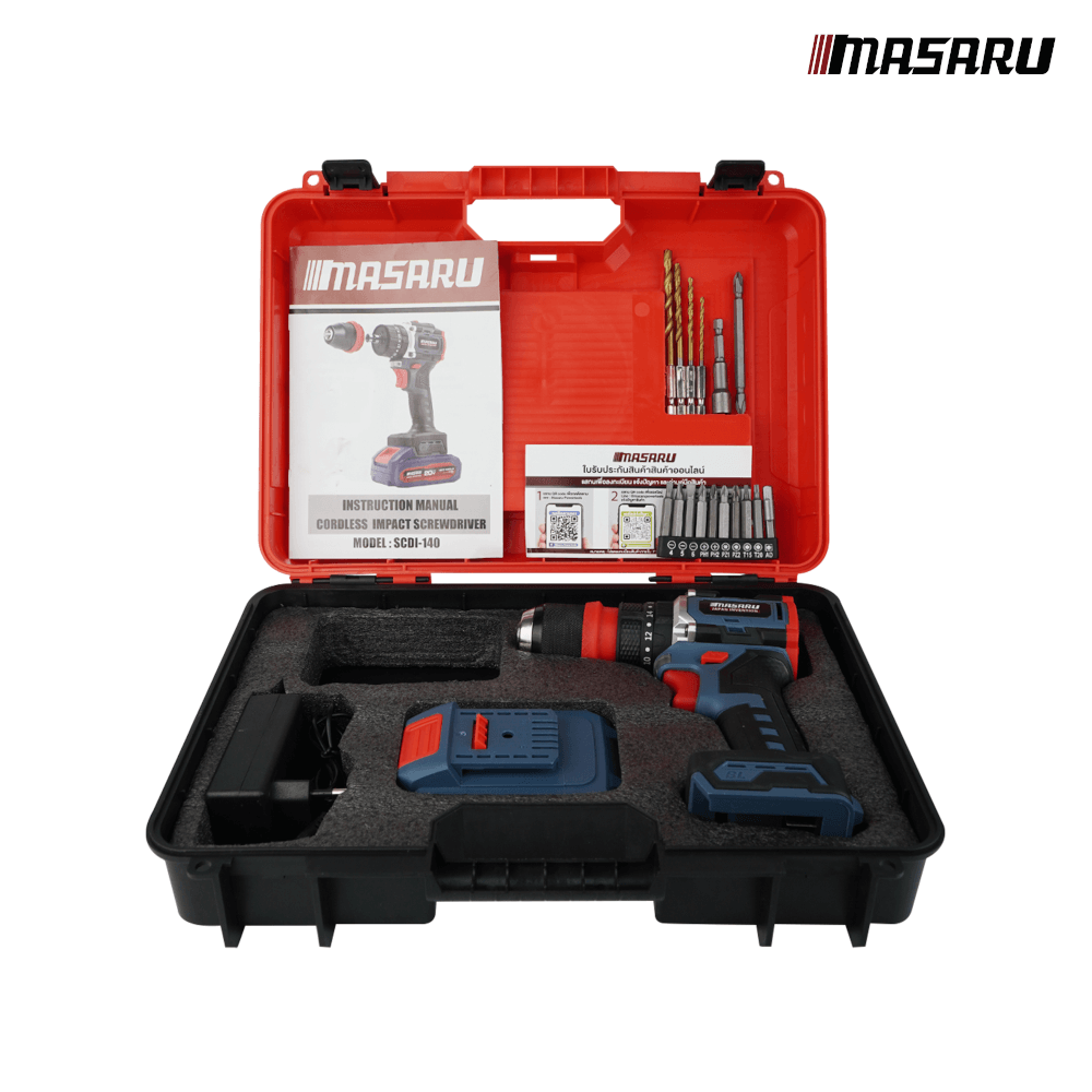 สว่านกระแทกไร้สาย MASARU รุ่น SCDH-125_9