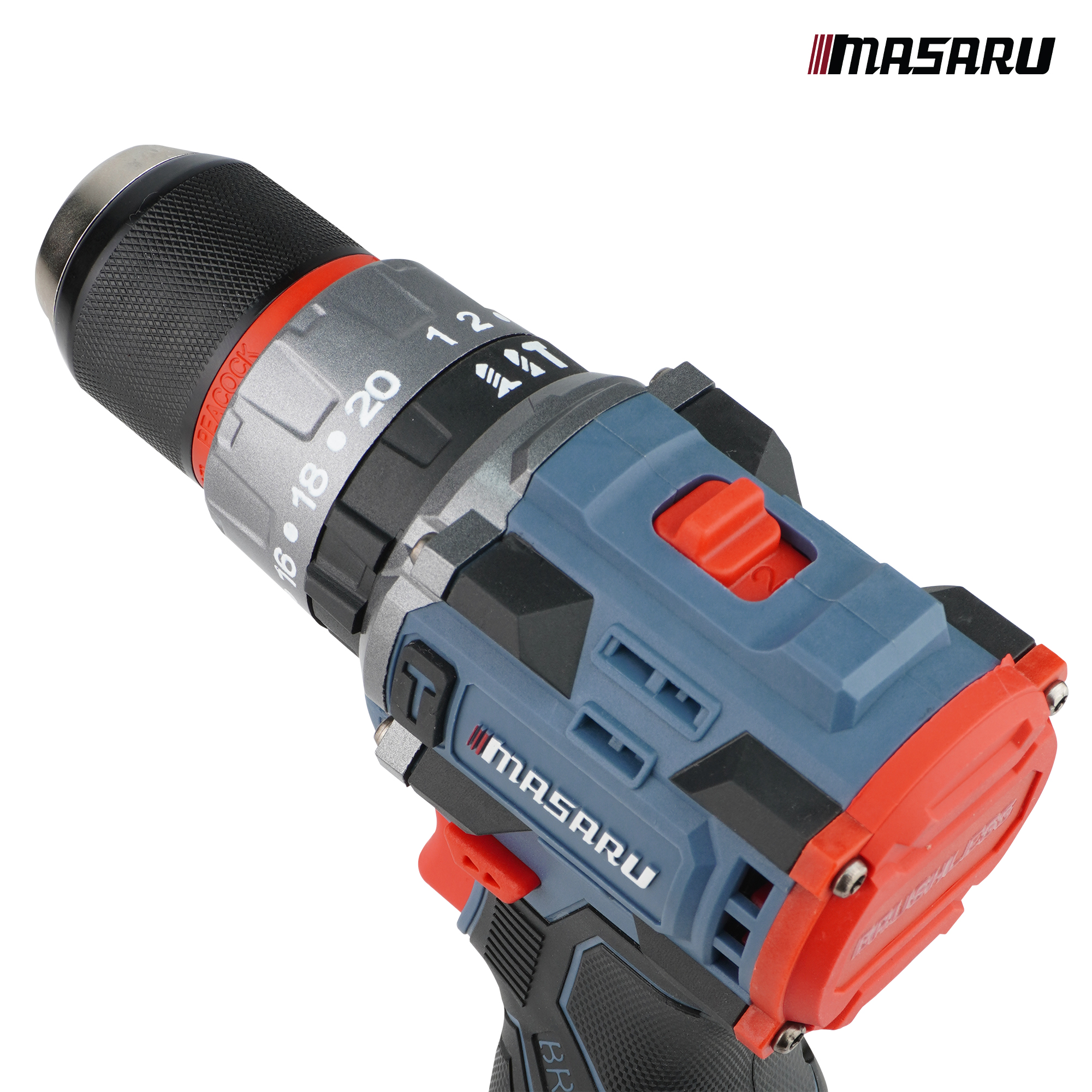 สว่านกระแทก MASARU 16.8V รุ่น SCDH-195 (เฉพาะตัวเครื่อง)_6