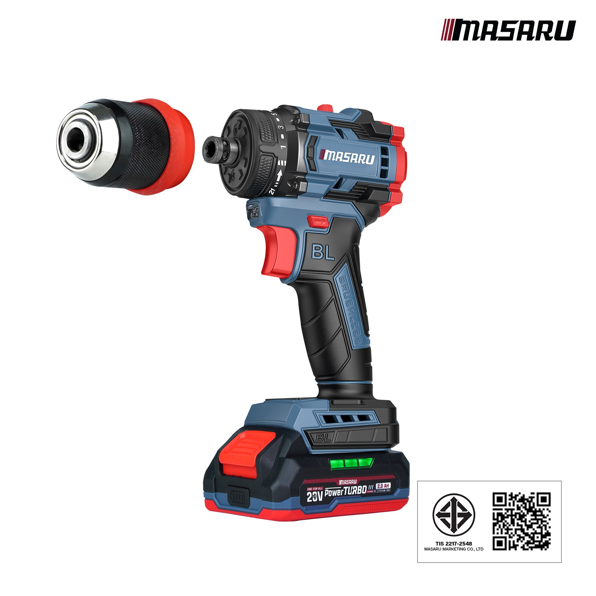 สว่านไขควงไร้สาย MASARU รุ่น SCDS-210_10