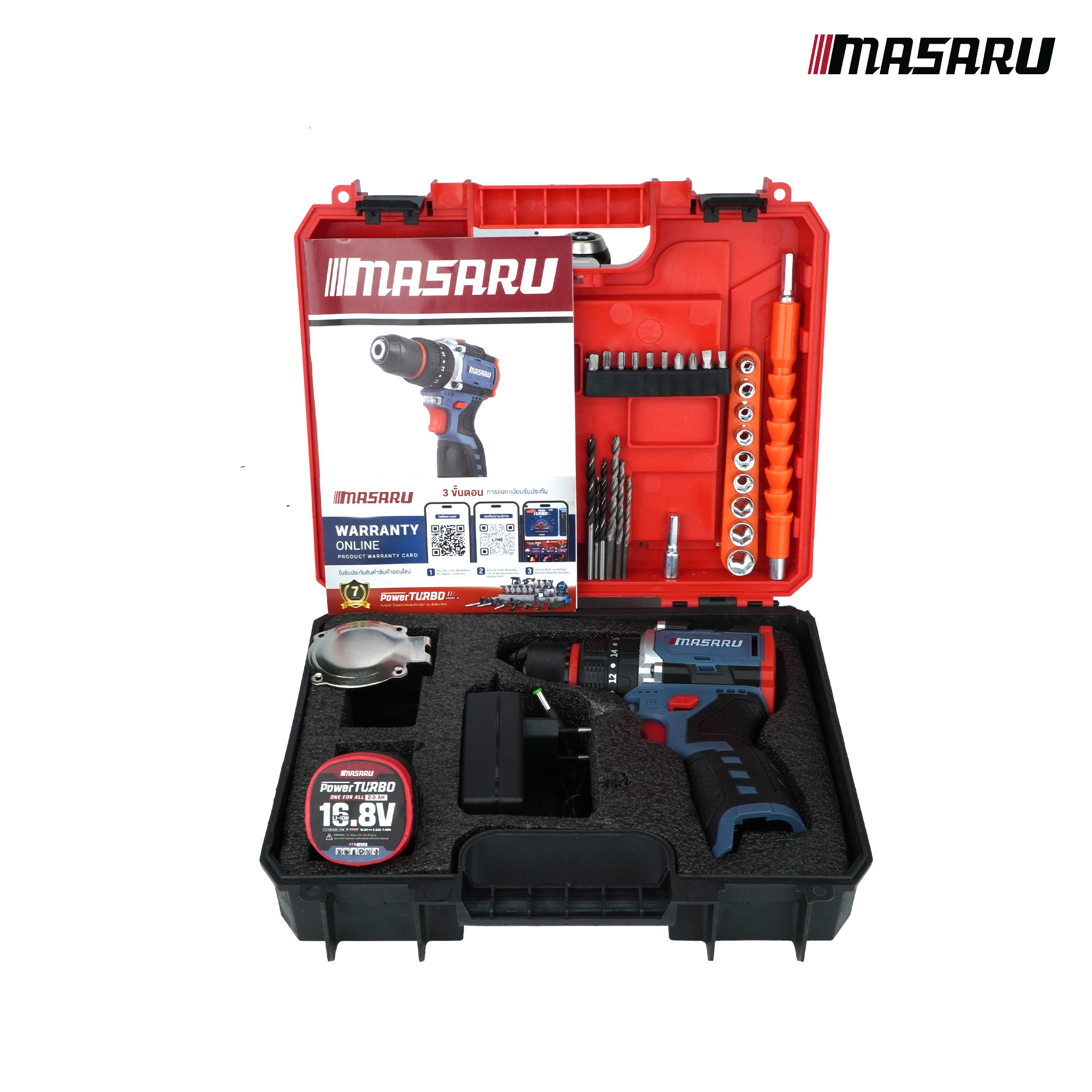 สว่านกระแทกไร้สาย MASARU รุ่น SCDH-120_7