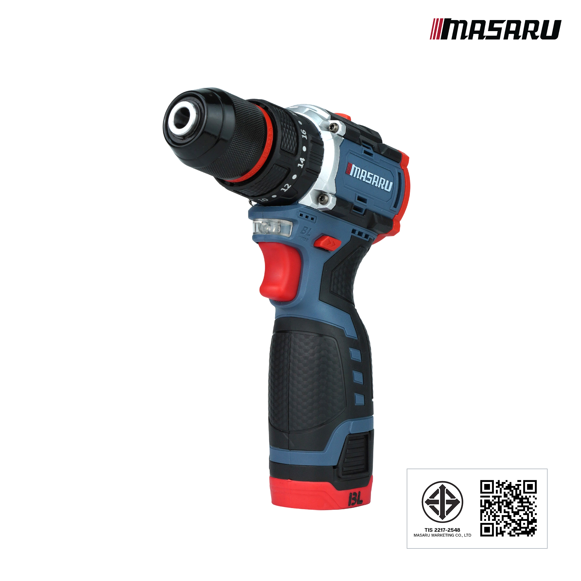 สว่านกระแทกไร้สาย MASARU รุ่น SCDH-120_8
