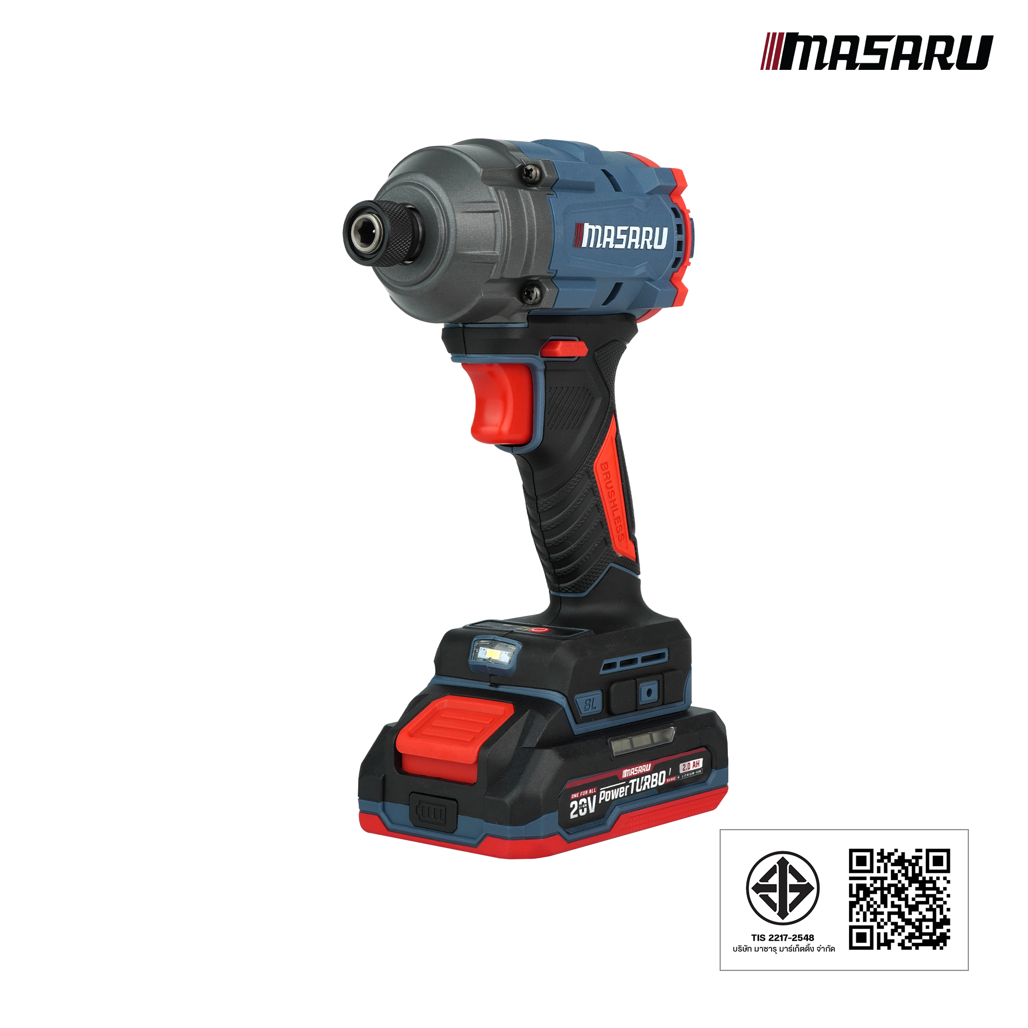 ไขควงกระแทกไร้สาย MASARU รุ่น SCDI-145_9