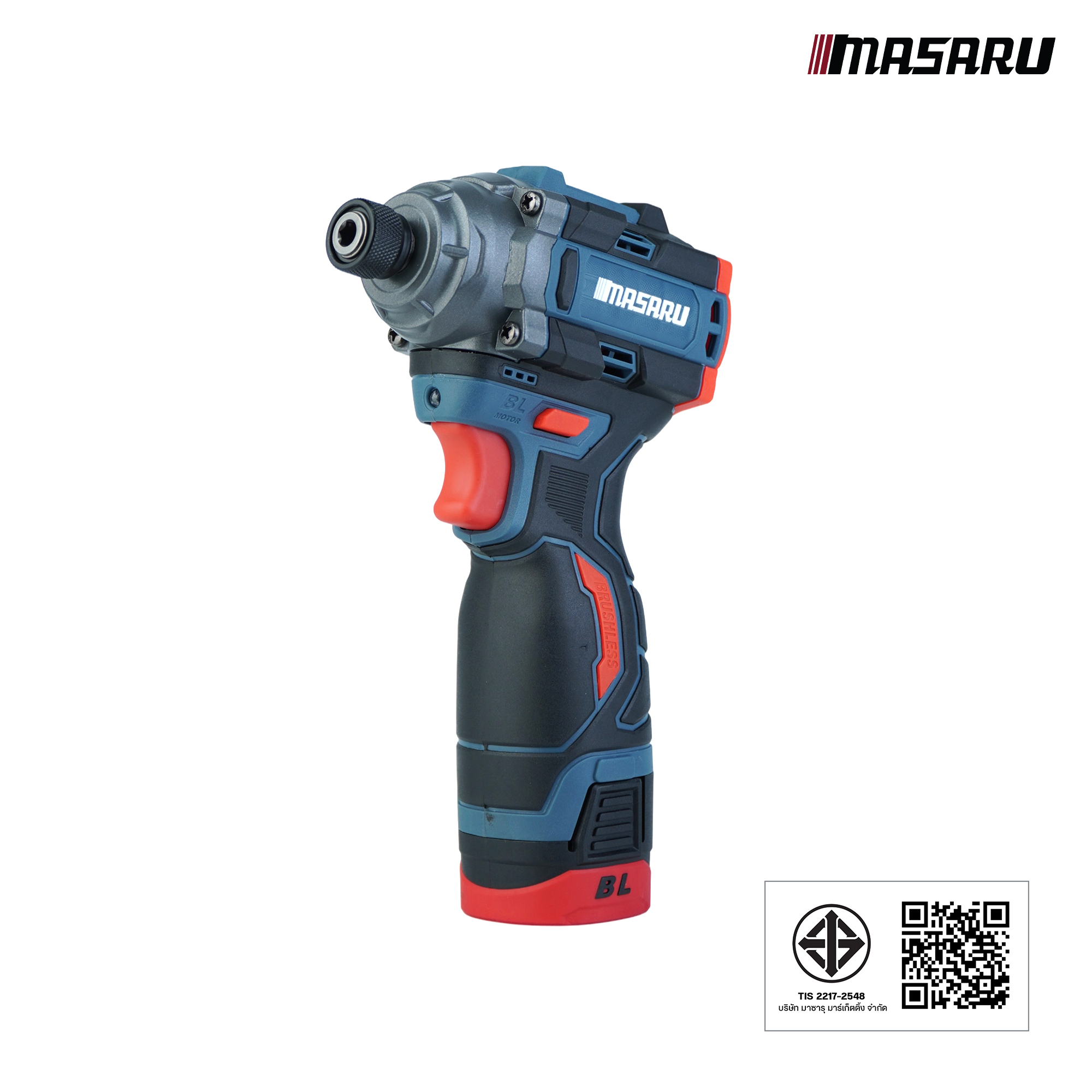 ไขควงกระแทกไร้สาย MASARU รุ่น SCDI-185_7