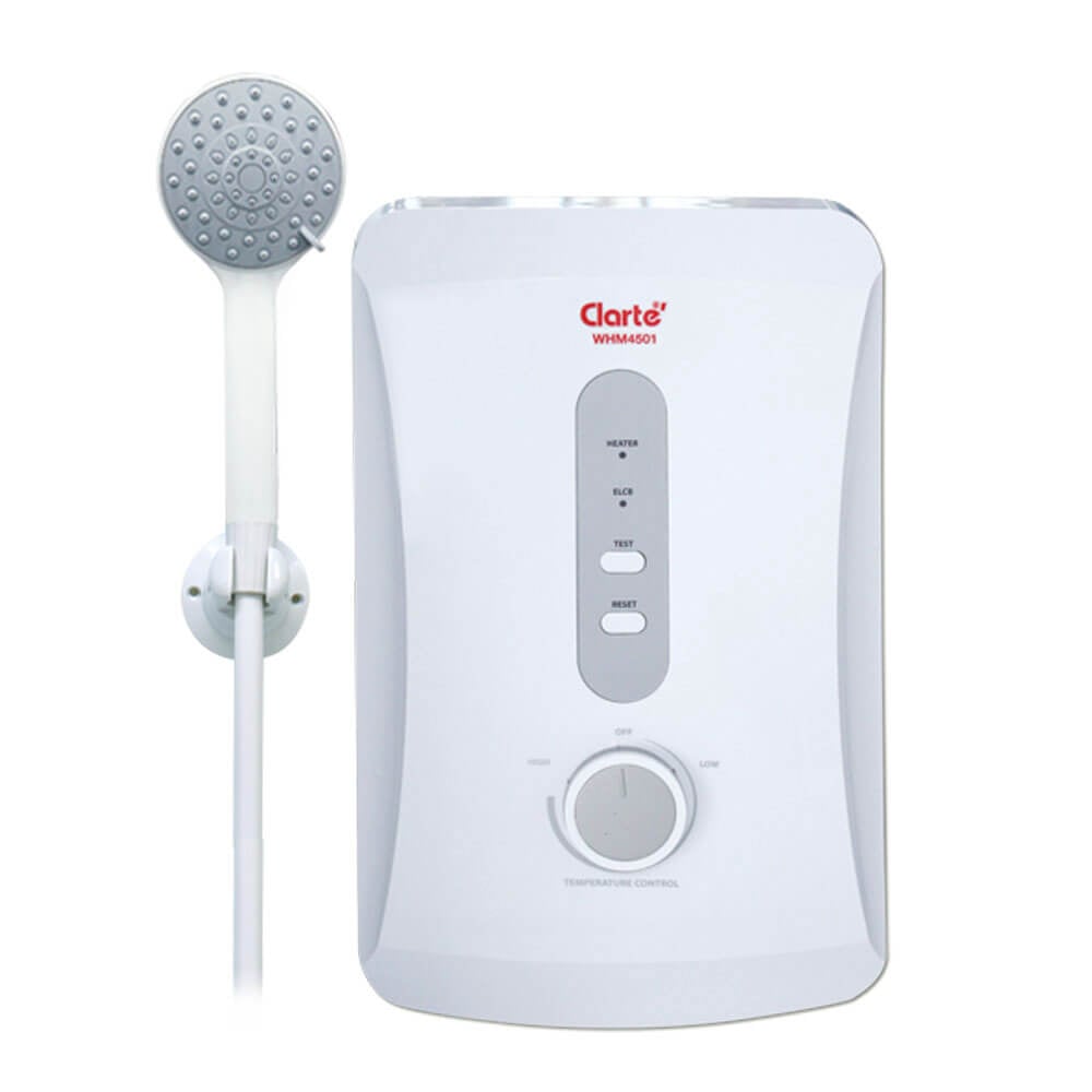 เครื่องทำน้ำอุ่น CLARTE' 4500W รุ่น WHM4501 (ไม่รวมติดตั้ง)_0