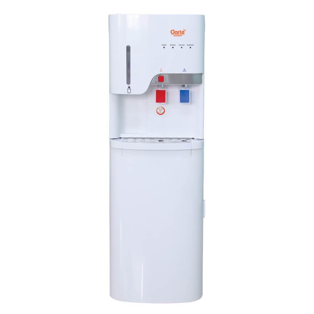 ตู้กดน้ำดื่ม ร้อน-เย็น CLARTE' รุ่น SW584P (ชนิดมีไส้กรองในตัว 4 ชิ้น)