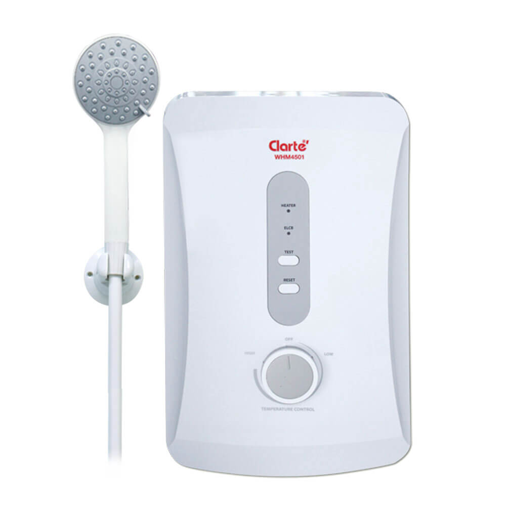 เครื่องทำน้ำอุ่น CLARTE' 4500W รุ่น WHM4501 (ไม่รวมติดตั้ง)_1