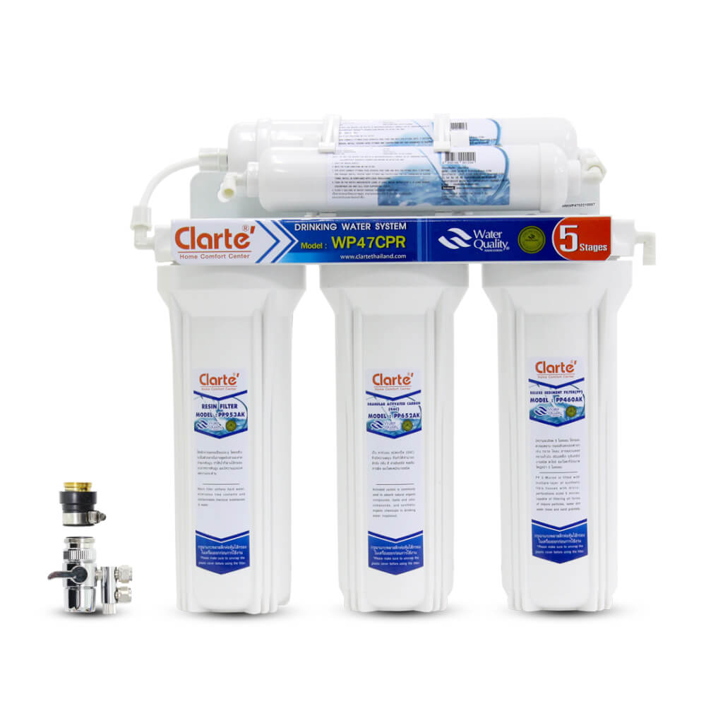 เครื่องกรองน้ำ5 ขั้นตอน CLARTE' รุ่น WP47CPR ( ไม่รวมติดตั้ง )_1