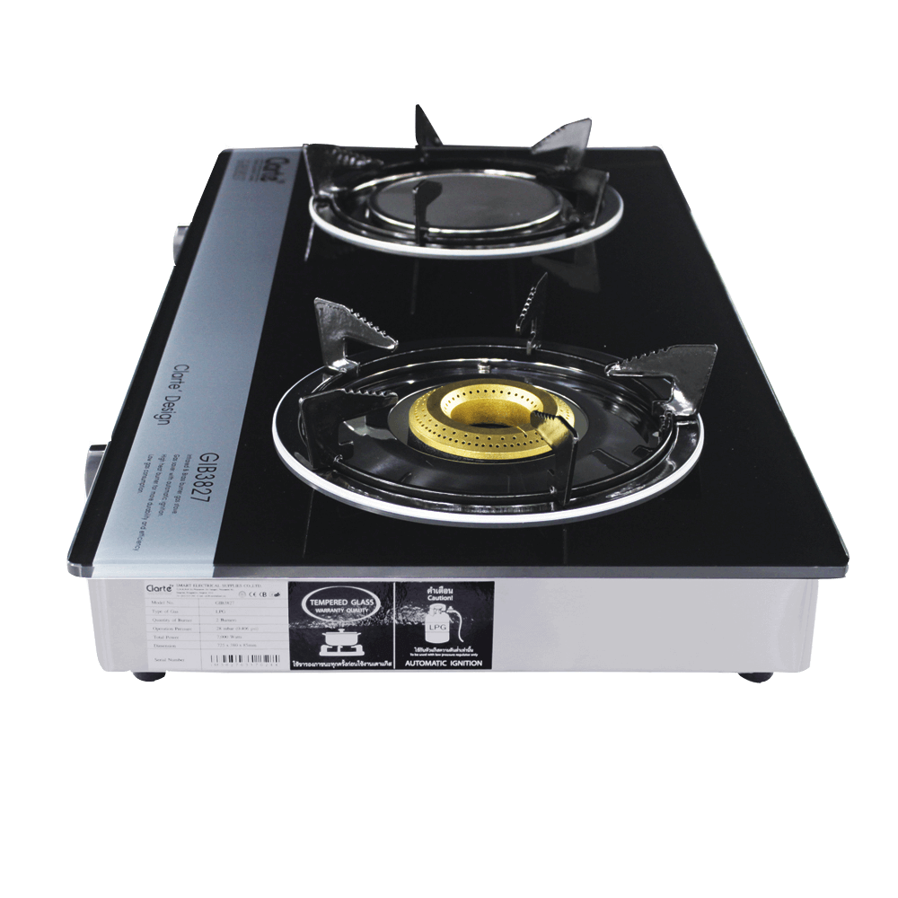 เตาแก๊สตั้งโต๊ะ 2 หัวเตา CLARTE' รุ่น GIB3827_2