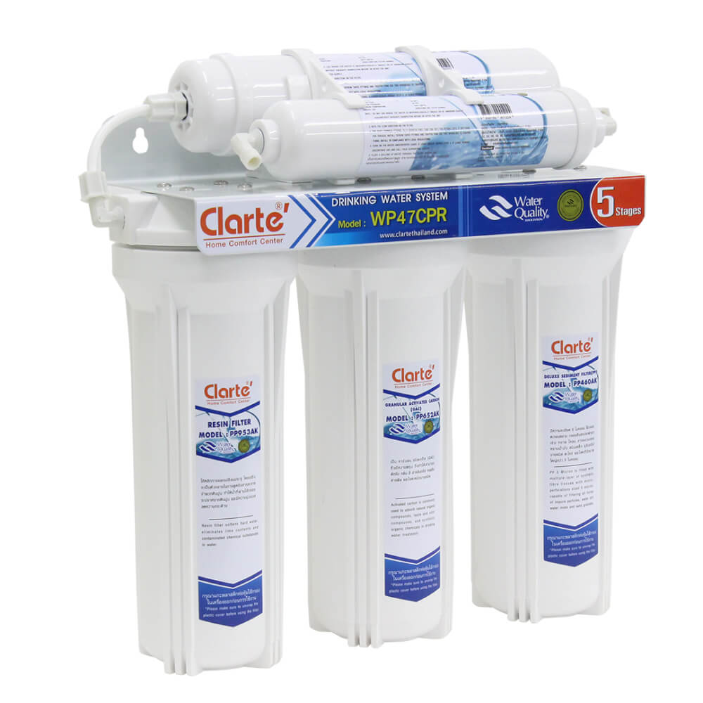 เครื่องกรองน้ำ5 ขั้นตอน CLARTE' รุ่น WP47CPR ( ไม่รวมติดตั้ง )_2