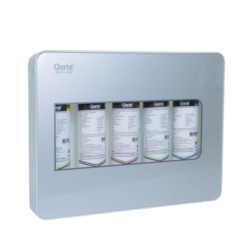 เครื่องกรองน้ำ 5 ขั้นตอนแบบกล่องCLARTE' รุ่น WP811UF ราคาไม่รวมติดตั้ง