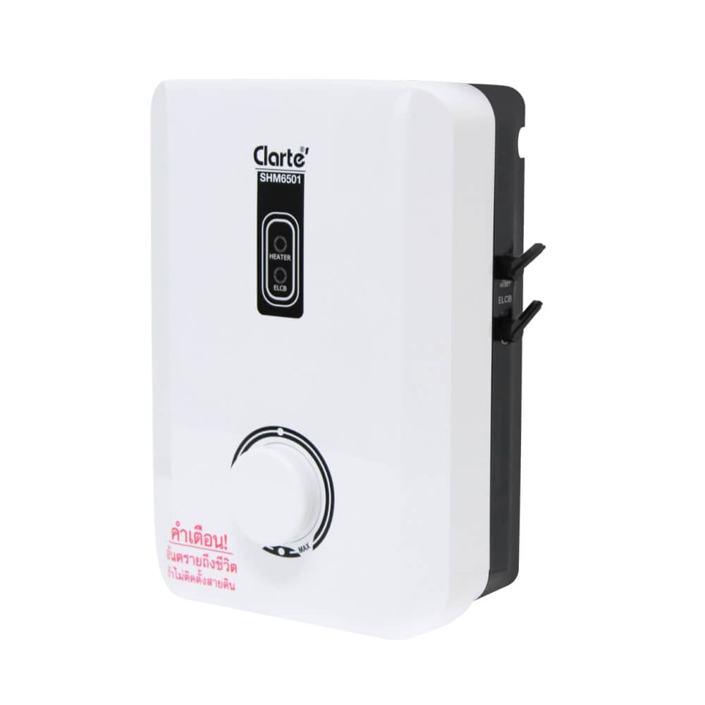 เครื่องทำน้ำร้อน CLARTE' รุ่น SHM6501 6000 วัตต์ ราคาไม่รวมติดตั้ง_3