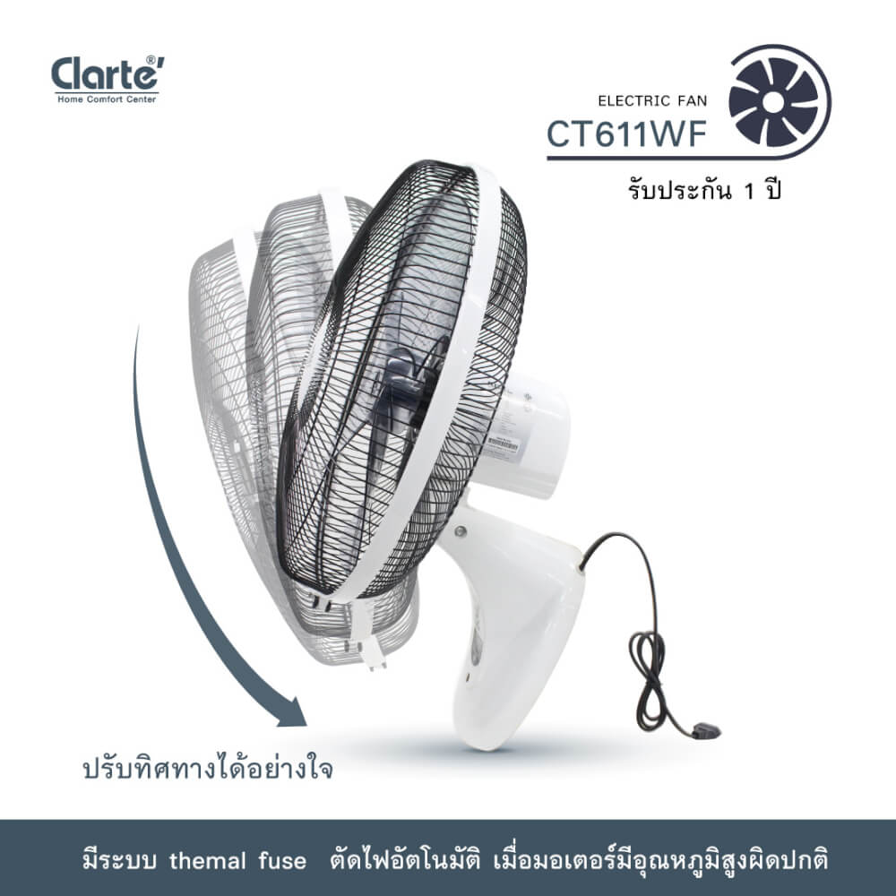 พัดลมติดผนัง 16