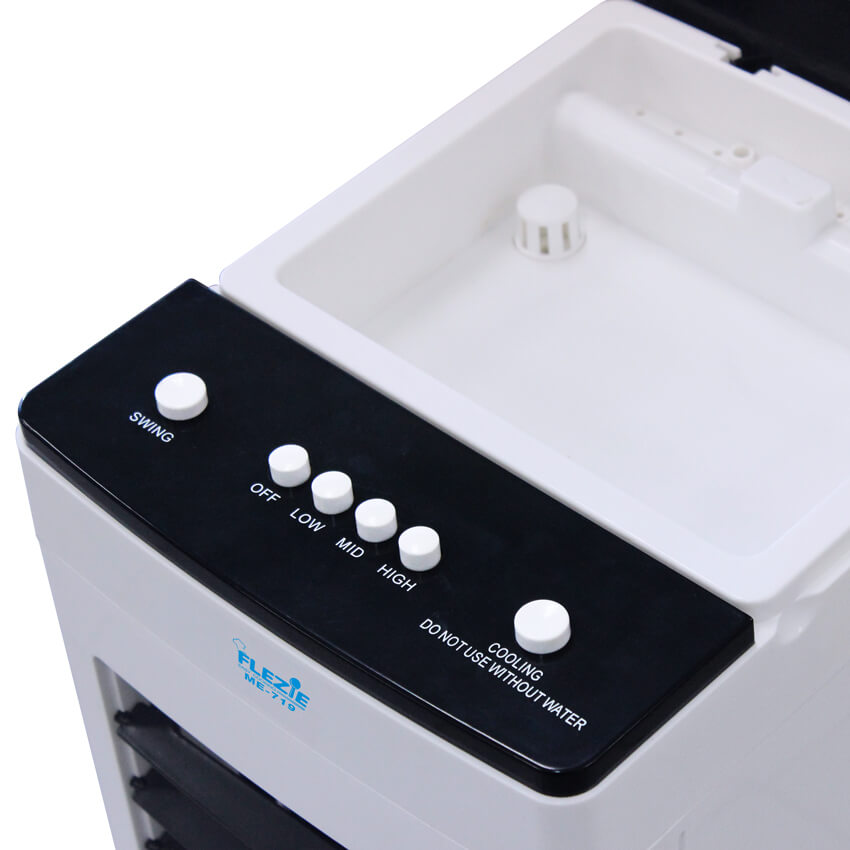 พัดลมไอเย็น FLEZIE CTME719F ขนาดความจุ 10 ลิตร สีขาว_5