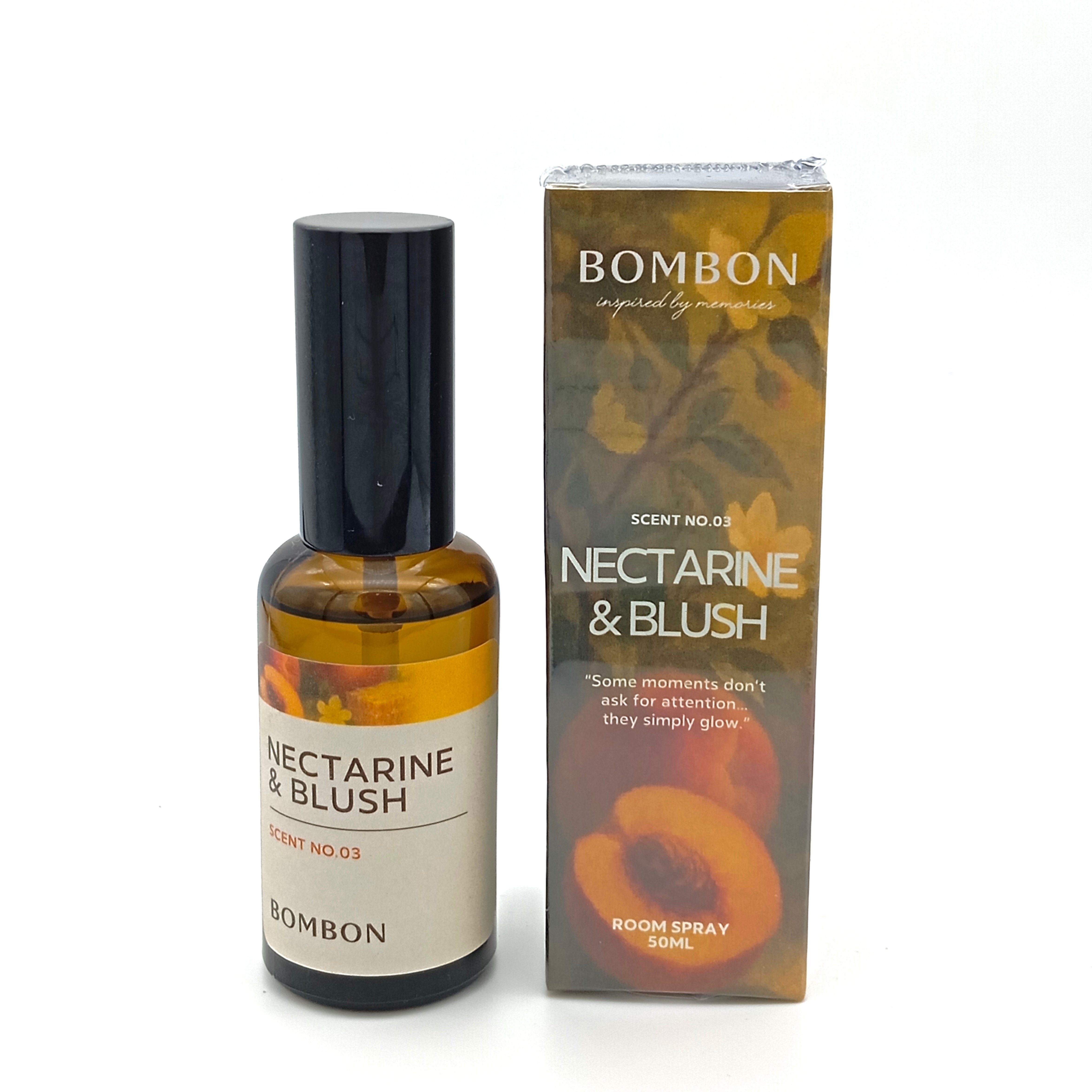 สเปรย์ปรับอากาศ BOMBON ขนาด 50 มล. กลิ่น NECTARINE AND BLUSH_3