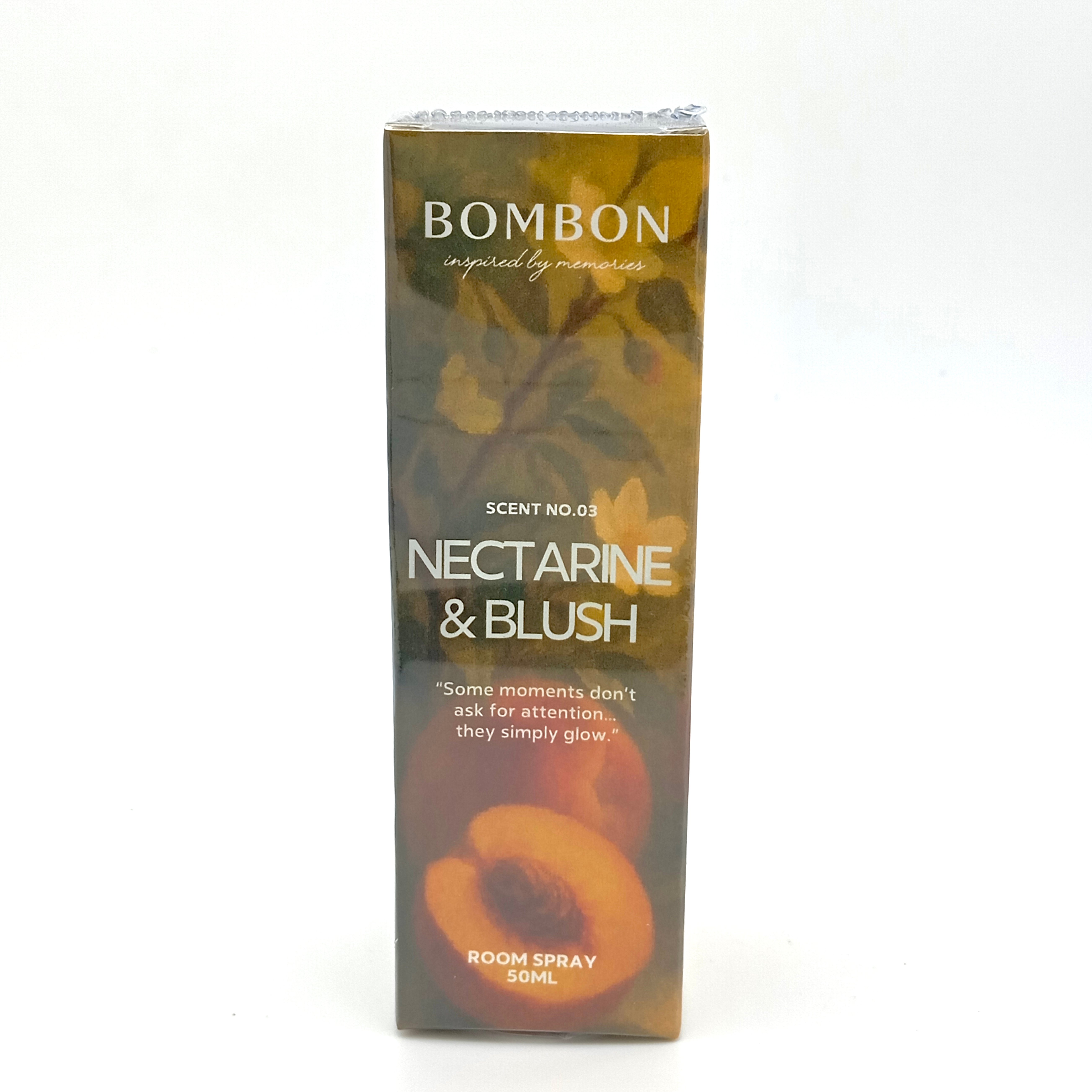 สเปรย์ปรับอากาศ BOMBON ขนาด 50 มล. กลิ่น NECTARINE AND BLUSH_4