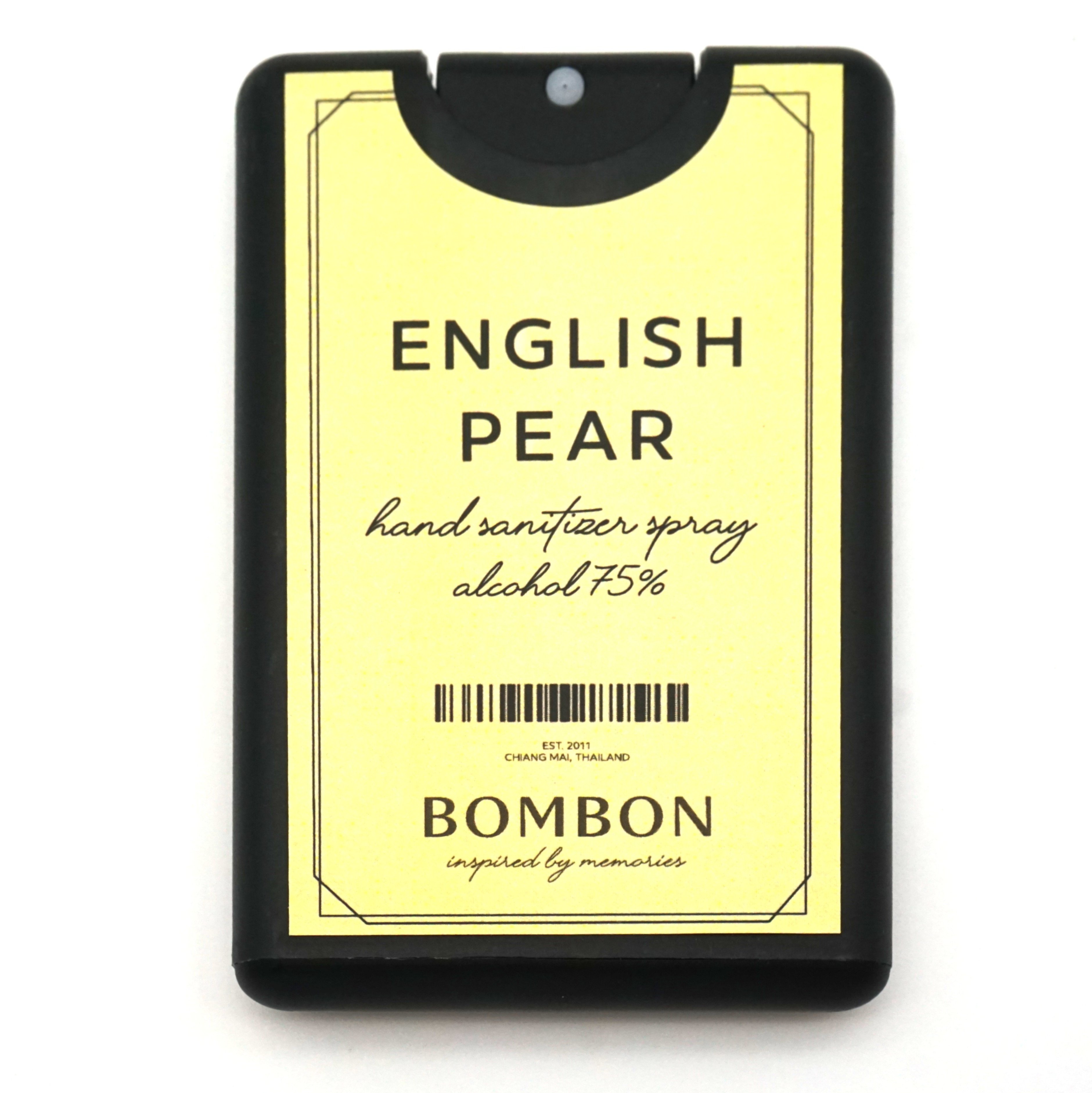 สเปรย์แอลกอฮอล์ BOMBON 20 มล. กลิ่น ENGLISH PEAR