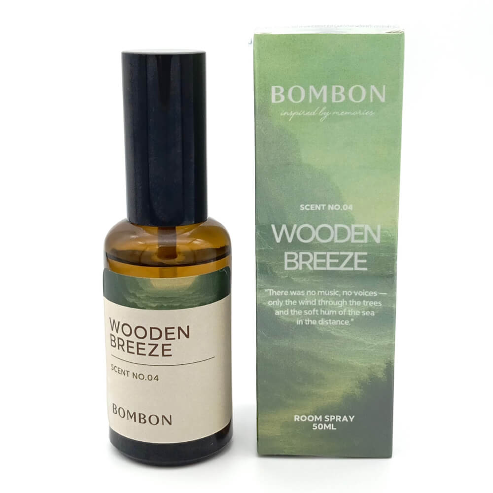 สเปรย์ปรับอากาศ BOMBON ขนาด 50 มล. กลิ่น WOODEN BREEZE_0