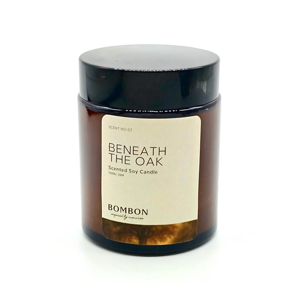 เทียนหอม BOMBON ขนาด 100 มล. กลิ่น BENEATH THE OAK_0