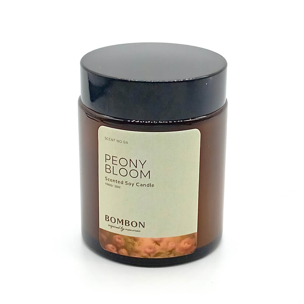 เทียนหอม BOMBON ขนาด 100 มล. กลิ่น PEONY BLOOM_5