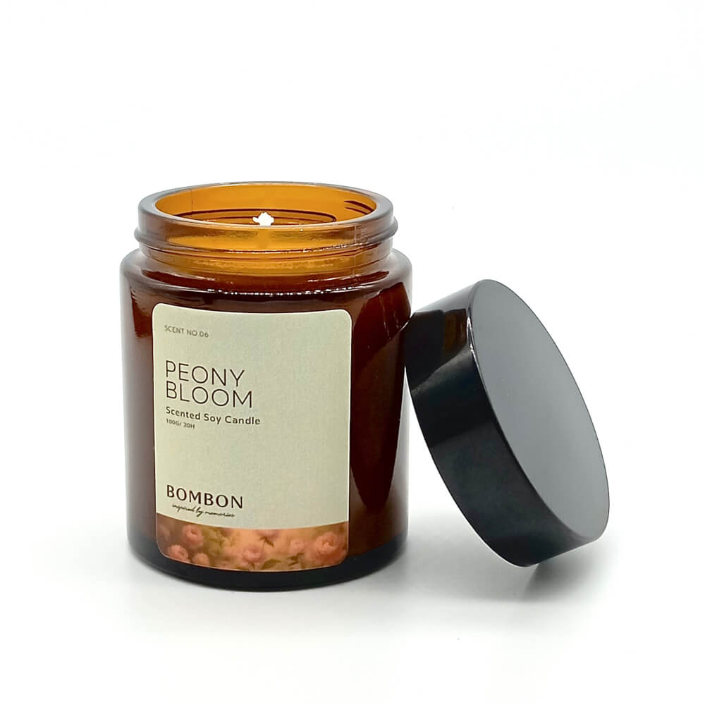 เทียนหอม BOMBON ขนาด 100 มล. กลิ่น PEONY BLOOM