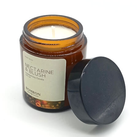 เทียนหอม BOMBON ขนาด 100 มล. กลิ่น NECTARINE AND BLUSH_1