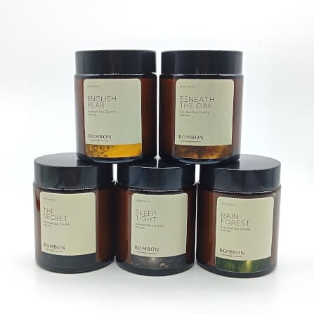 เทียนหอม BOMBON ขนาด 100 มล. กลิ่น RAIN FOREST_4