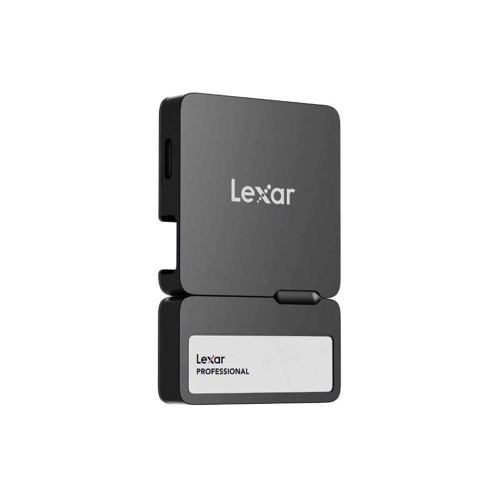 เอสเอสดีพกพา Lexar Professional Go Portable SSD SL400 with Hub 1TB Black (LSL400X001T-RNSNG) _0