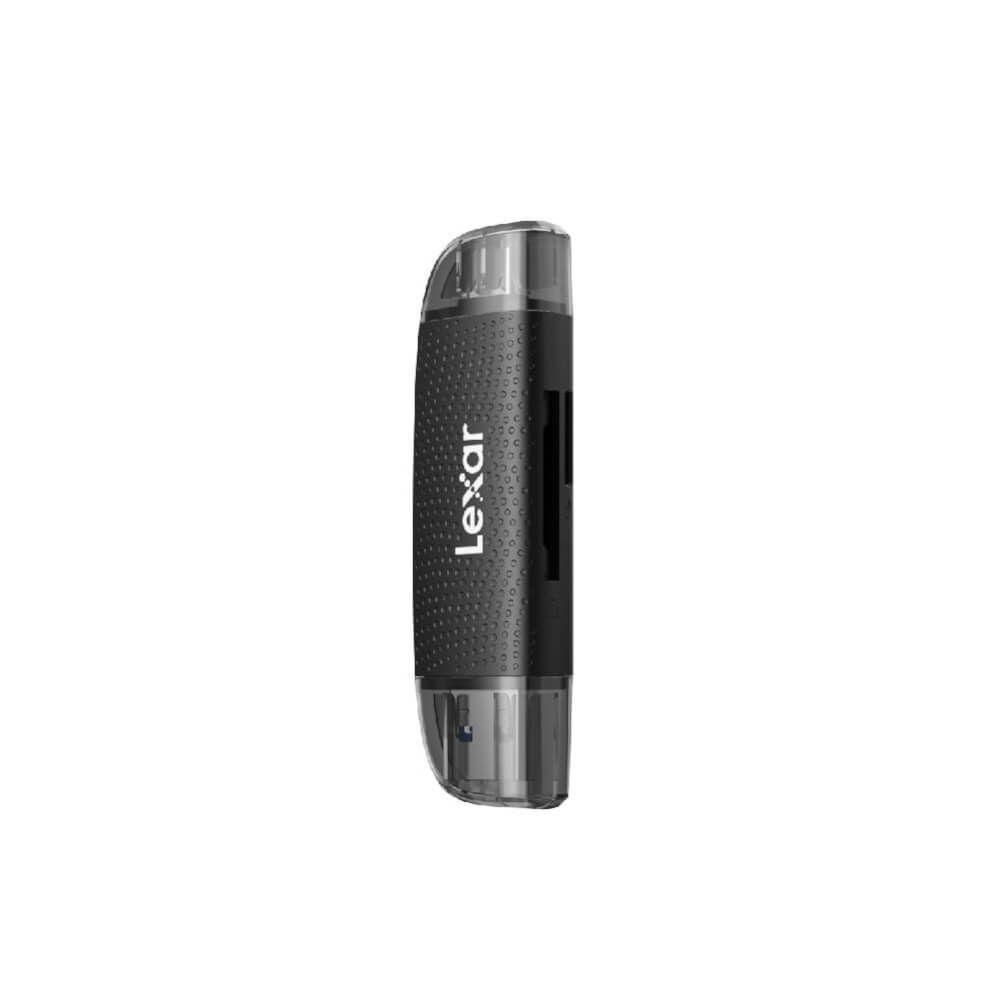 การ์ดรีดเดอร์ Lexar Dual-Slot SD/MicroSD Card, USB-A/C, UHS-I